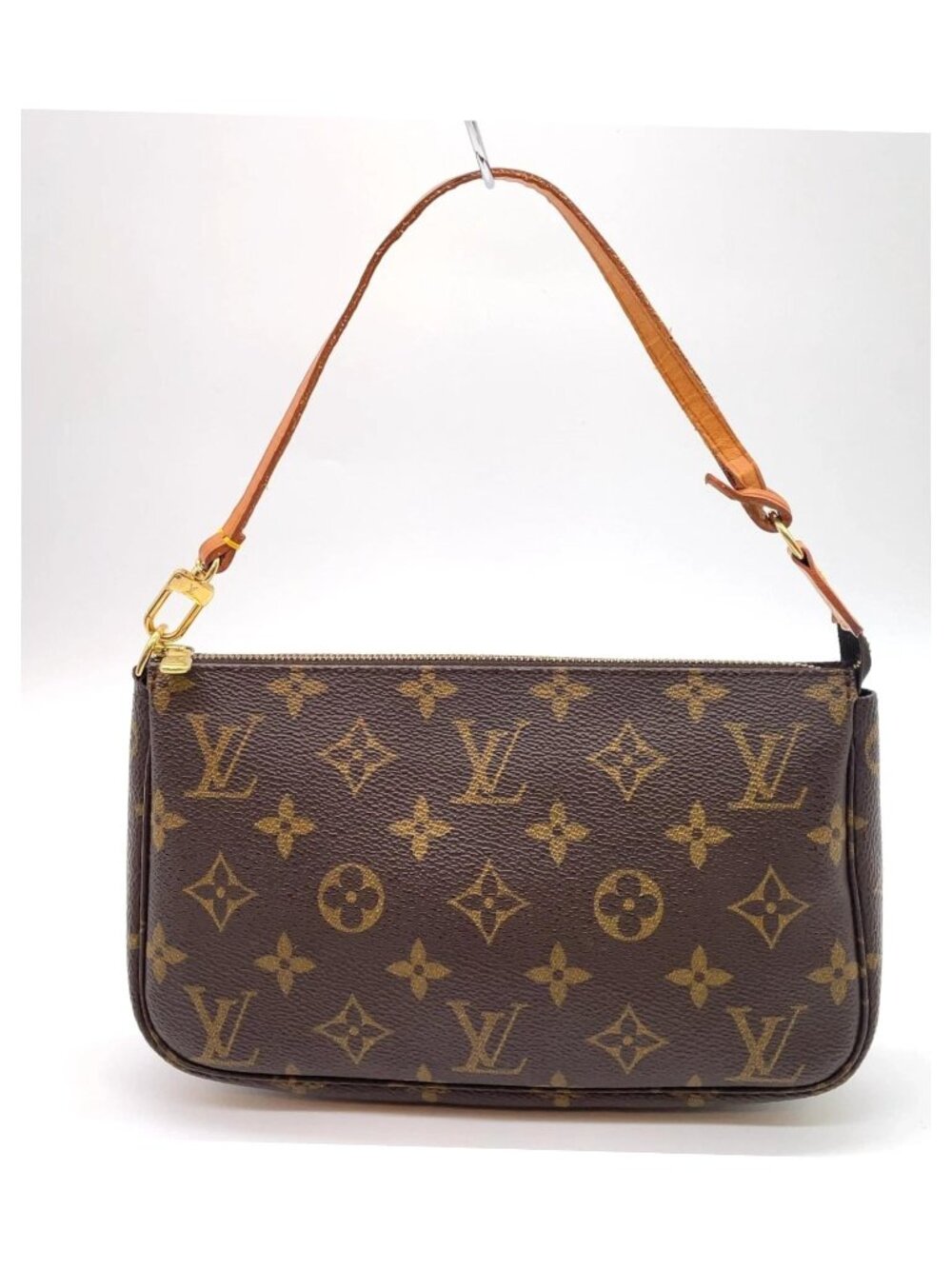 Authentic Louis Vuitton Monogram Pochette Accessoires & Cles Coin case Set 2 - Picture 3 of 16